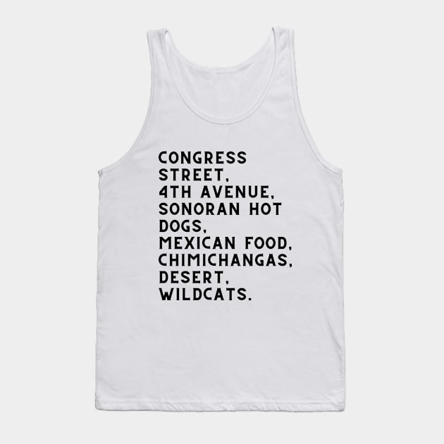 Tucson Proud Tank Top by AA Grim